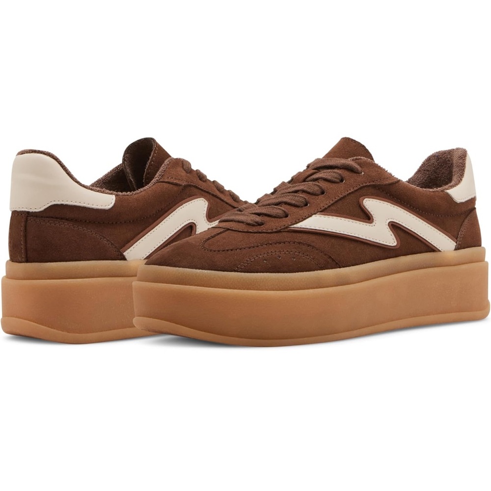 Madden Girl Mightty Brown Sneakers